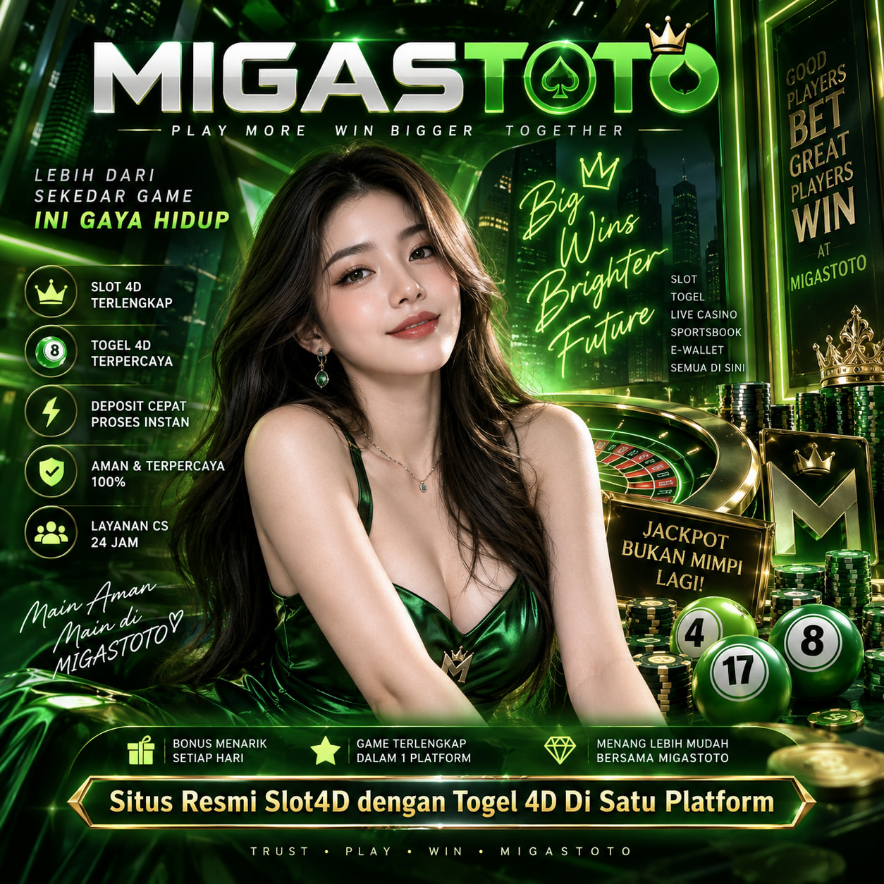 SLOT4D : Situs Resmi Slot4D dengan Togel 4D Di Satu Platform